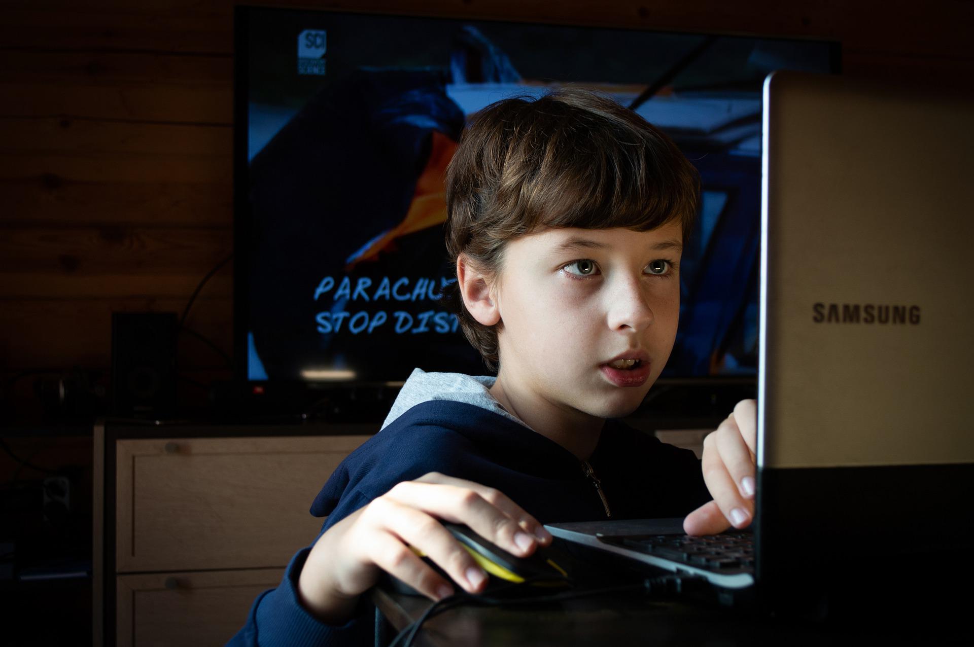 オンラインゲーム、子供